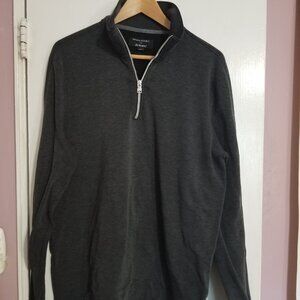 5 ITEMS !! BANANA REPUBLIC SWEATER COLUMBIA JACKET HALF ZIP POLARTEC LARGE